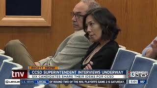 Interviews underway for CCSD superintendent