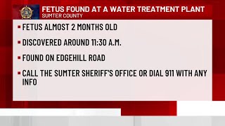Fetus found at Sumter County water treatment plant