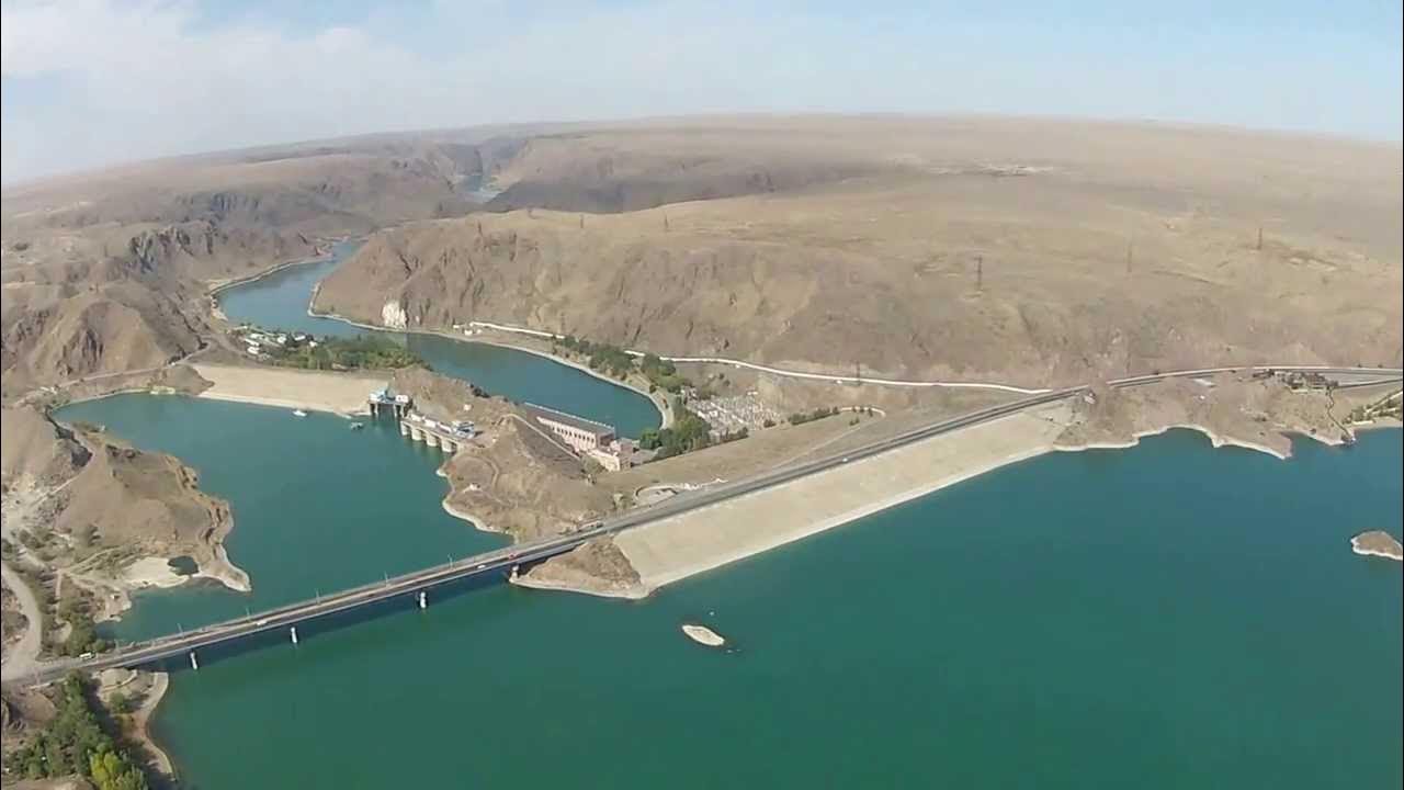 Казахстан Алматы водохранилище