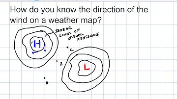 Weather: Determining Direction of Wind on Weather Map