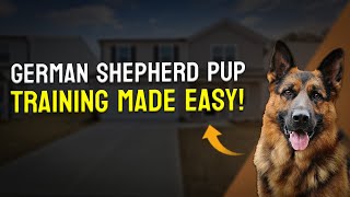 German Shepherd Pup Training Made Easy! 🐾🎓 by PawsPalace 8 views 3 weeks ago 3 minutes