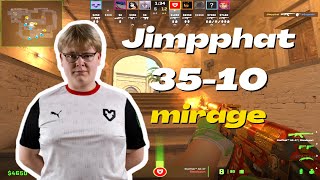 【CS2 POV】Jimpphat (35-10) (mirage) | FACEIT Ranked | Nov 18, 2023