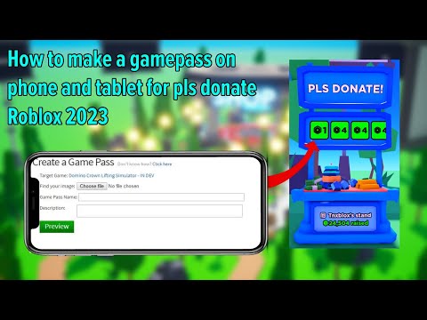 How to create a gamepass in pls donate!!#fyp #fypシ #fypシ゚viral #xyzbca, how to make a pass in pls donate