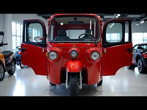 2025 4-Wheel 200cc Loader Rickshaw Review | Features, Performance ...