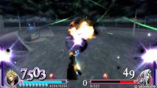 FASTEST DISSIDIA PWN IN HISTORY(Cloud vs. Sephiroth)