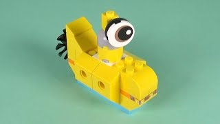 LEGO Submarine Building Instructions - LEGO Classic 11003 How To
