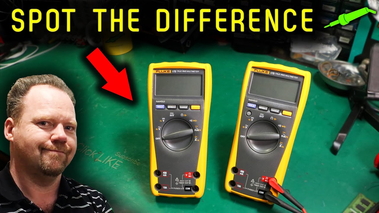 🔴 Fluke 175 Backlight Hack Turning a 175 into a 177 No.954 YouTube