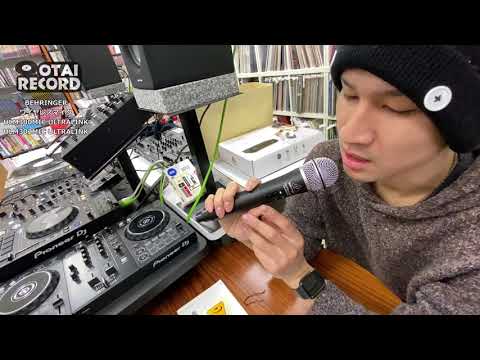 BEHRINGERのワイヤレスマイクULM300MIC ULTRALINKとULM302MIC