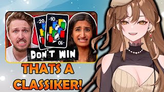 Famous MINA CAN'T GET ENOUGH OF THIS! | Don't Win UNO! | Mina reacts to Smosh Games Wealth