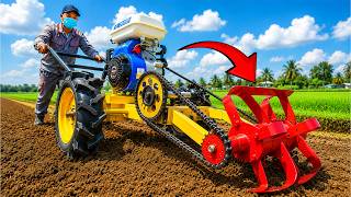 Even Engineers Were Surprised! Farmer Builds A Powerful Trencher From Scrap Parts