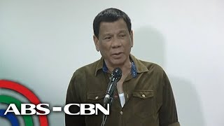 WATCH: President Duterte speaks to reporters after command conference on #Ompong | 13 September 2018