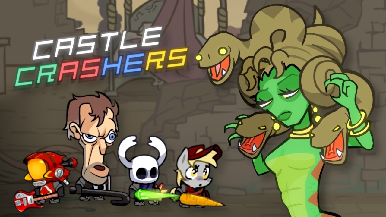 Can Four Morons Beat CASTLE CRASHERS
