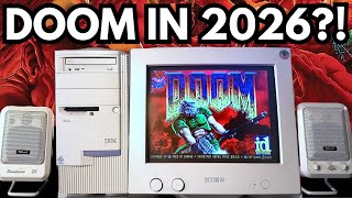 Playing Doom in 2026 on my 1998 IBM Aptiva PC | Windows 98
