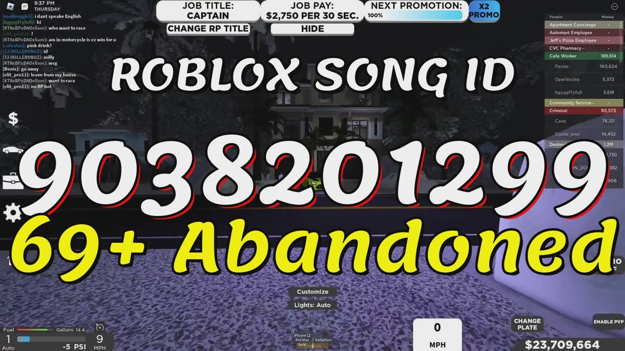 69 Abandoned Roblox Song IDs Codes YouTube 