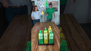Epic Bottle Flip Tic Tac Toe Battle! ❌⭕ #partygames #tictactoe #bottleflip