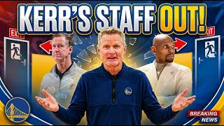 The Warriors Staff will look a whole lot Different next Season