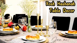 Rosh Hashana Table Decor | Join me!