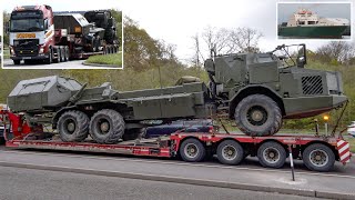 New Archer Howitzer for the British Army being transported