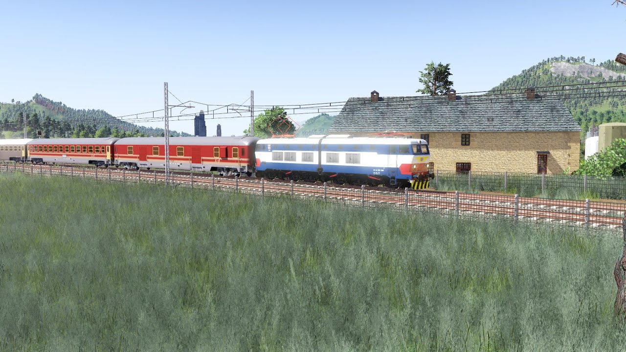 Transport Fever 2: Treni nella stazione di Santa Barbara