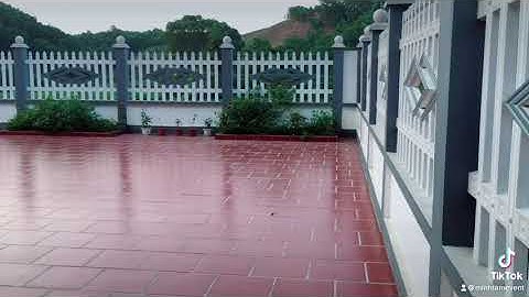 Mẫu sân vườn nhà đẹp , mẫu hàng rào đẹp 2022