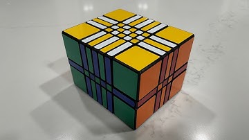 3x5x7 Ultimate Shapeshifter Cuboid Twisty Puzzle Demonstration (Post-Processed)