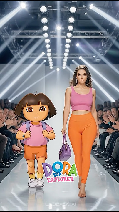 This is how Dora the Explorer would look in real life 🤯 #Dora #Shorts