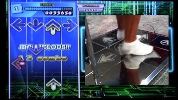 DDR II GOLD RUSH Expert AAA PFC (with footcam)