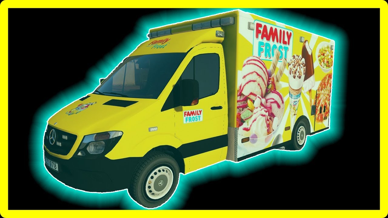 14 Family Frost Ice Cream Truck Sound Variations YouTube