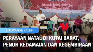 Semarak Perayaan Natal di Kutai Barat, Jemaat Gembira Melantunkan Pujian | Liputan 6 Kaltim