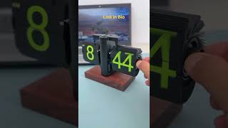 Mooas Retro Flip Desk Clock Link in description #youtubeshorts #shortvideos