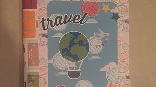 Project Share-Travel Theme Altered Composition Notebook