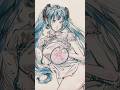 Miku style China #drawing #animeeart #illustrationnation #anime