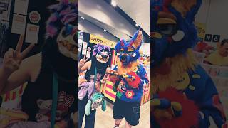 Oz comic con @J03Y_K1D @keikoday7877 @MissTwisteddd  @DakotaBlueberry #antizoo #fursuit #ozcomiccon