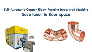 Efficient Copper  Elbow Forming Machine | One-Time Forming Process