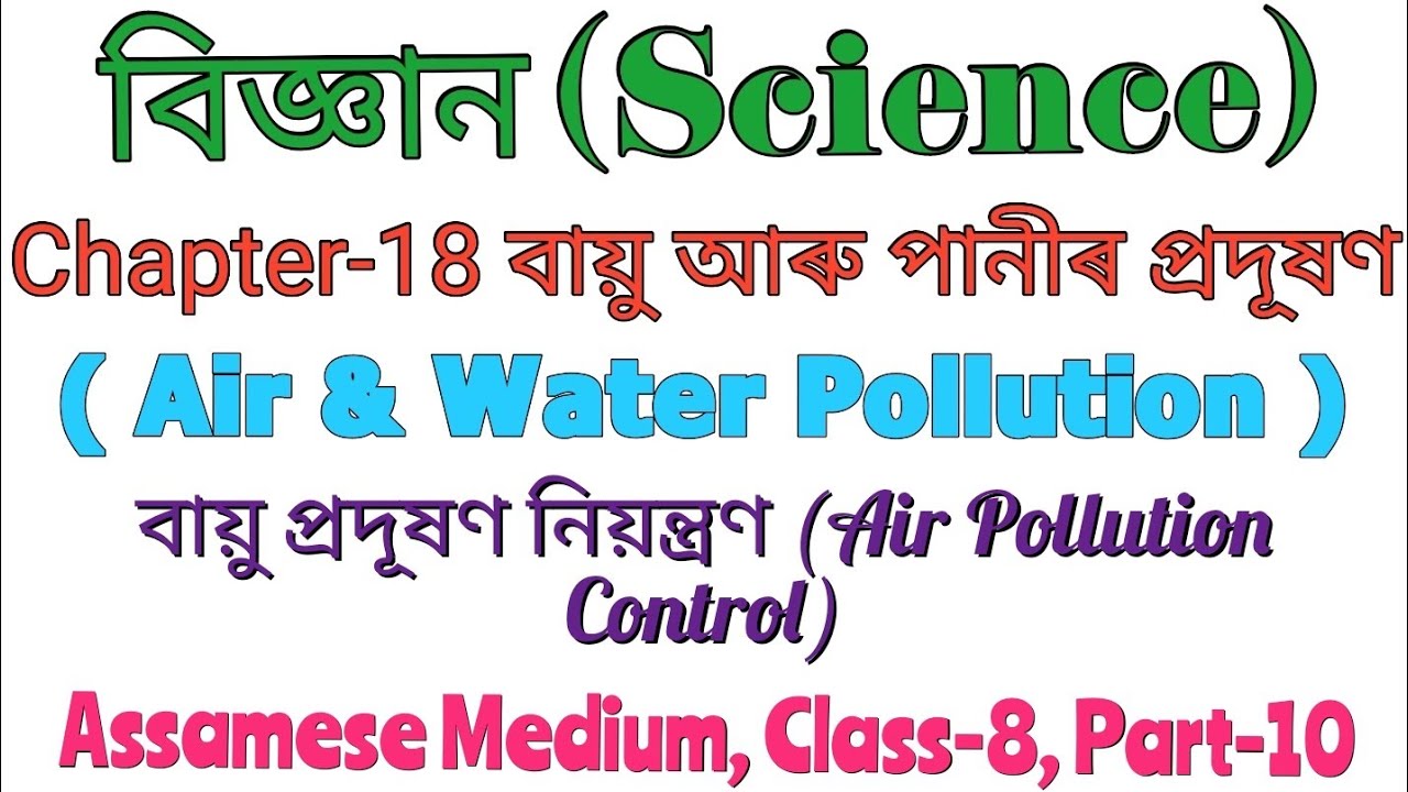 environment pollution project in assamese