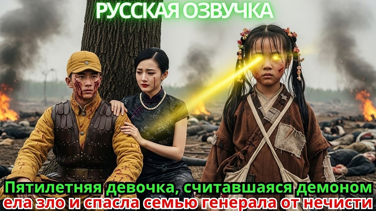 Пятилетняя девочка, считавшаяся демоном, ела зло и спасла семью генерала от нечисти