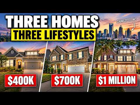 What $400K, $700K & $1M Buys You in Charlotte, NC
