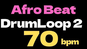 Tony Allen Afro Beat Drum Loop2 Practice Tool 70bpm