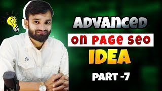 ON PAGE SEO Bangla Tutorial | SEO BANGLA FULL COURSE | On page seo tips and tricks - CLASS NO: 07