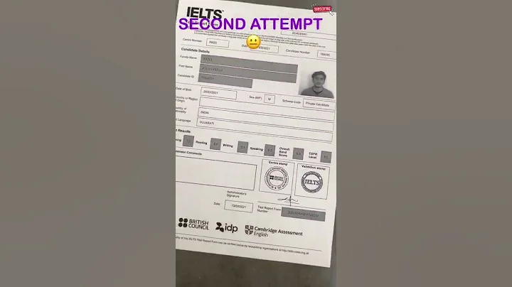 🇨🇦IELTS RESULT |😎FINALLY I CLEARED MY IELTS ON 3rd ATTEMPT😄#shorts #ielts #hardwork #motivation