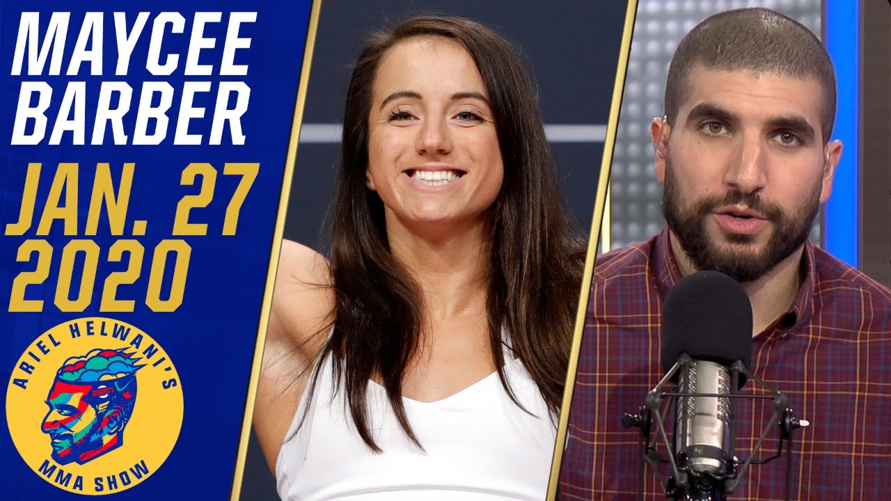 Maycee Barber opens up on ACL injury, road to recovery | Ariel Helwani's MMA Show - YouTube
