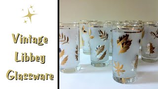 What to Know About Vintage Libbey Glassware 😎🥃| #vintage #antiques #midcentury #glassware