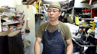 ブーツの幅を広げました