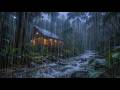 Cozy Attic Room in Rain 🌧️ Relaxing Rain and Thunderstorm Sounds for Sleeping & Deep Sleep