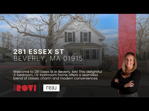 281 Essex St, Beverly, MA home video tour