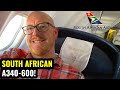 Flying a bankrupt airline  south african airways airbus a340600 business class
