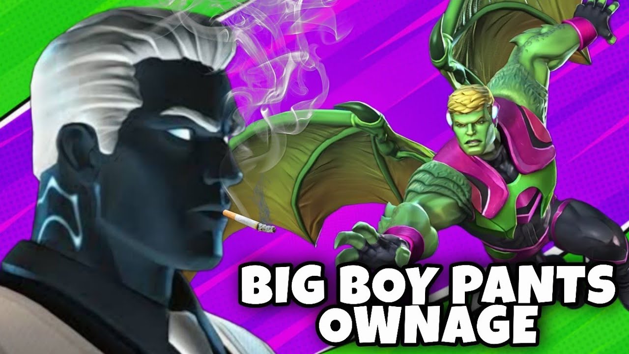 Negative Melted Ralph Mr. Negative melts Hulkling like a butter - BattleGrounds | MCOC - YouTube