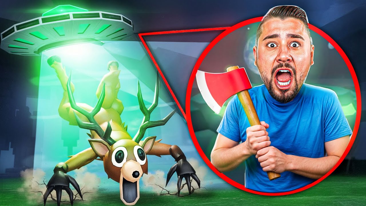 In einem UFO ÜBERLEBEN in 99 Nächte im Wald 🛸