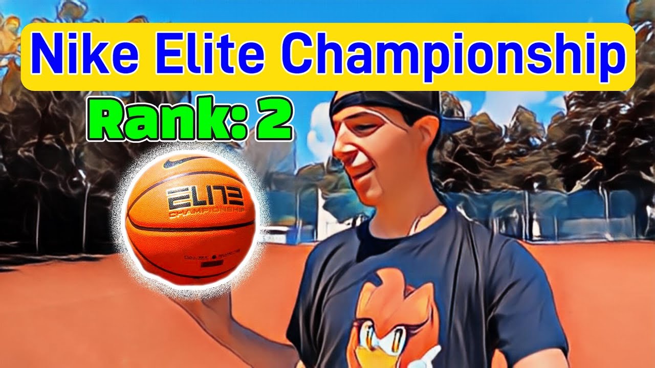 Nike Elite Championship Basketball Rank 2 😁🏀😻