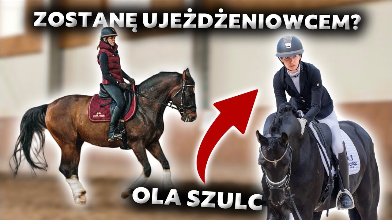 PRZERZUCAM SIĘ NA UJEŻDŻENIE ?🐴 | Dzień z PROriderem: OLA SZULC 🇵🇱⭐️| UJEŻDŻENIE 💪🏼